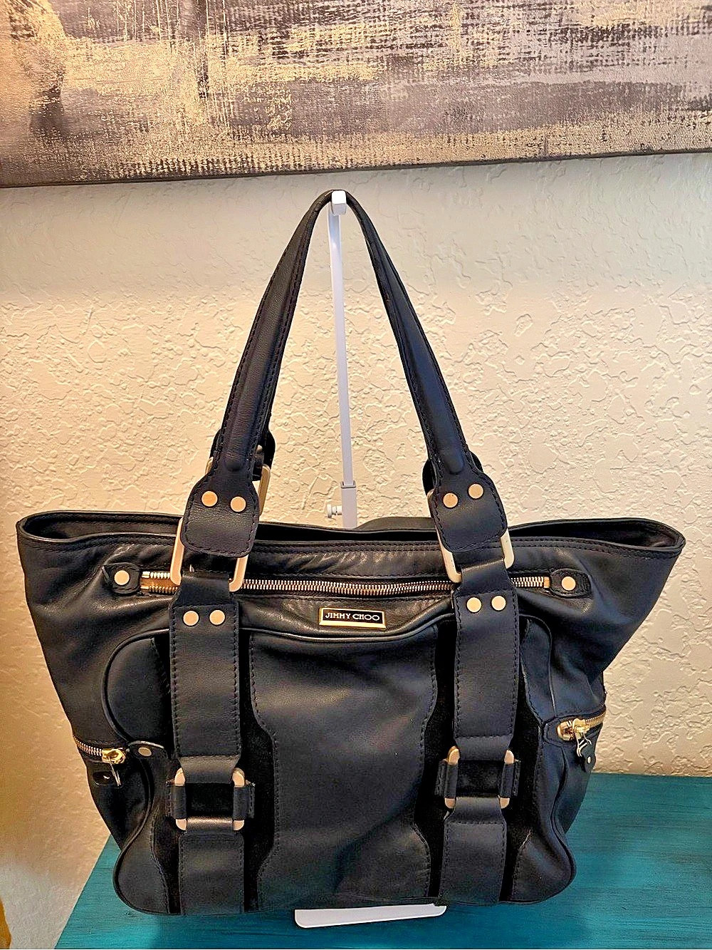 Jimmy Choo  Bag Black Tote